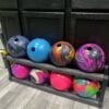 bowlerx bowling ball storage rack holds 8 balls