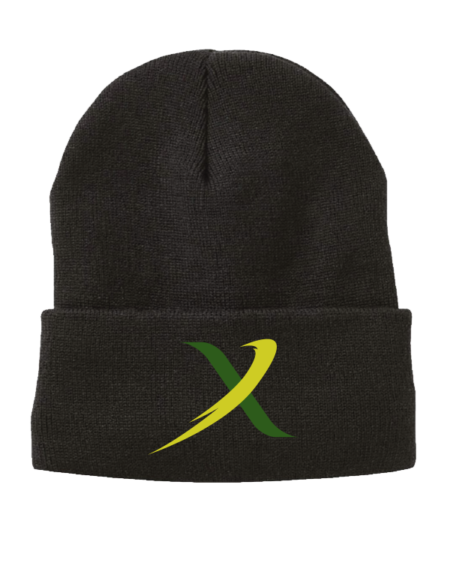 bowlerx big x bowling winter beanie