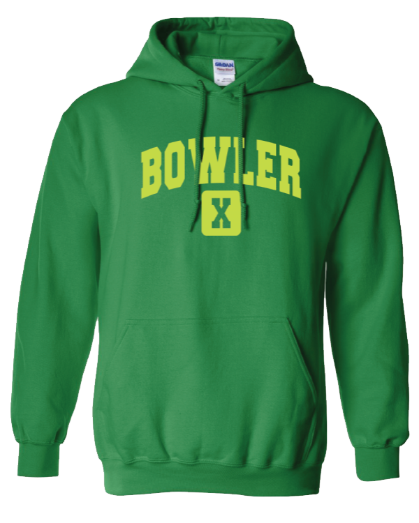 bowlerx collegiate bowling hoodie