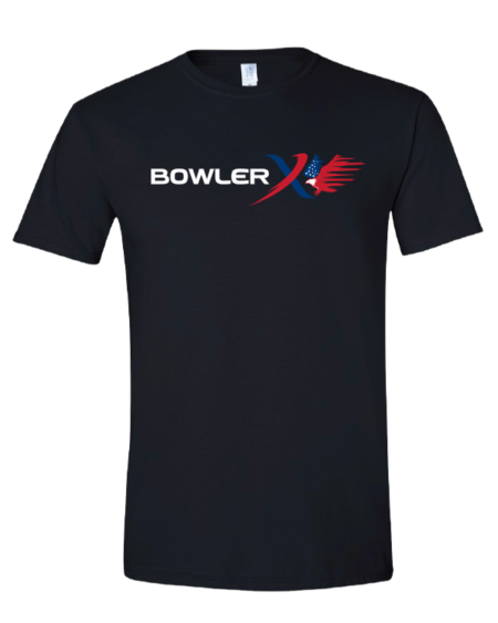 bowlerx flying eagle bowling tshirt