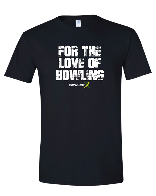 bowlerx grunge love bowling tshirt