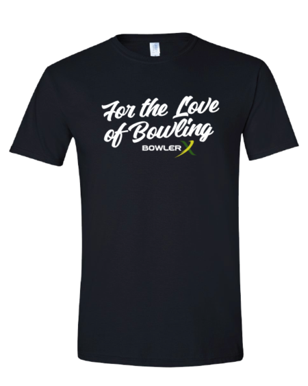 bowlerx script love bowling tshirt
