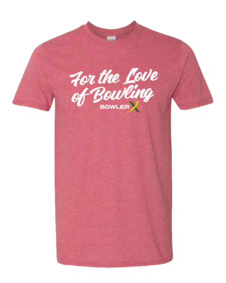 BowlerX Script Love Bowling T-shirt - Image 3