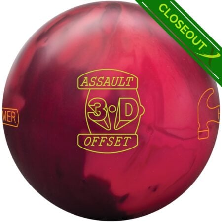 Hammer 3-D Offset Assault Bowling Ball