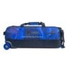 hammer black widow blue triple bowling tote