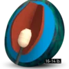 Columbia 300 Piranha PowerCOR Pearl Bowling Ball - Image 2