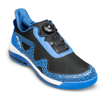 KR Strikeforce TPC Gladiator Right Handed Bowling Shoes Blue/Black - Image 4