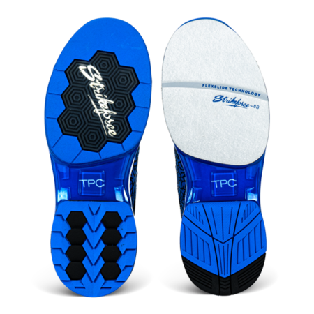 KR Strikeforce TPC Gladiator Right Handed Bowling Shoes Blue/Black - Image 3