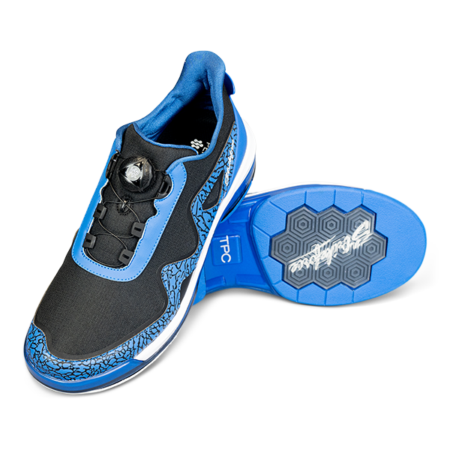 KR Strikeforce TPC Gladiator Right Handed Bowling Shoes Blue/Black - Image 6