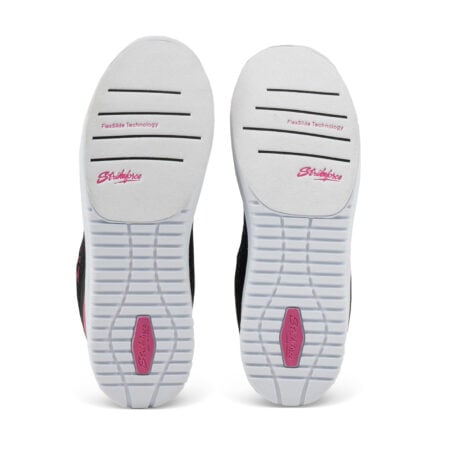KR Strikeforce Glitz Black/Magenta Women's Bowling Shoes - Image 4