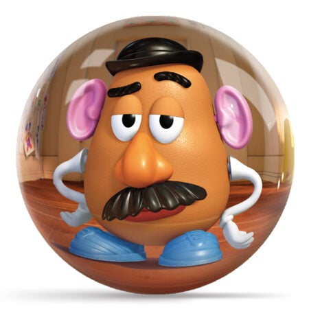 Disney Toy Story Mr. & Mrs. Potato Head Bowling Ball - Image 2