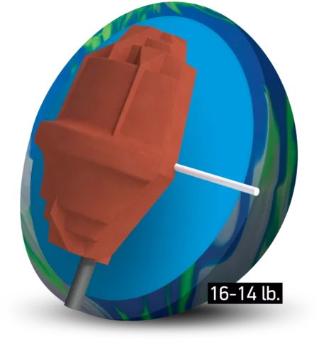 Columbia 300 Rally Bowling Ball - Image 3
