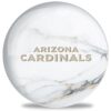 OTB NFL Arizona Cardinals White Marble Bowling Ball - Image 2