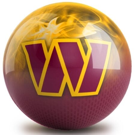 Washington Commanders NFL Bowling Ball