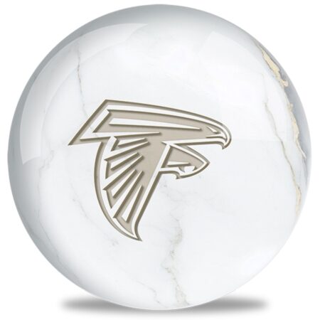 OTB NFL Atlanta Falcons White Marble Bowling Ball