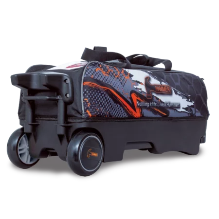 Hammer Hybrid Triple Roller Black/Orange - Image 3