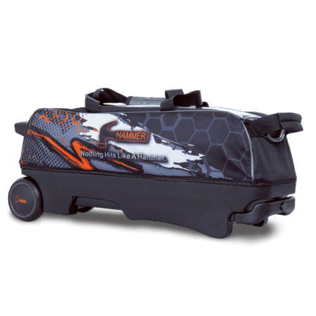Hammer Hybrid Triple Roller Black/Orange - Image 4