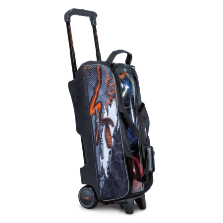 Hammer Hybrid Triple Roller Black/Orange - Image 2