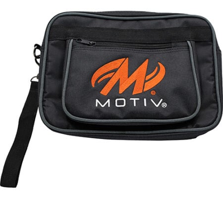 Motiv Zeal Bowling Accessory Bag Black Orange