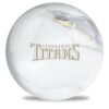 OTB NFL Tennessee Titans White Marble Bowling Ball - Image 2