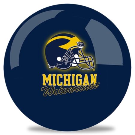 University of Michigan Bowling Ball - Image 2