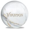 OTB NFL Minnesota Vikings White Marble Bowling Ball - Image 2