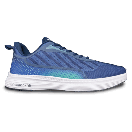 Brunswick Prism Men's Bowling Shoes Blue