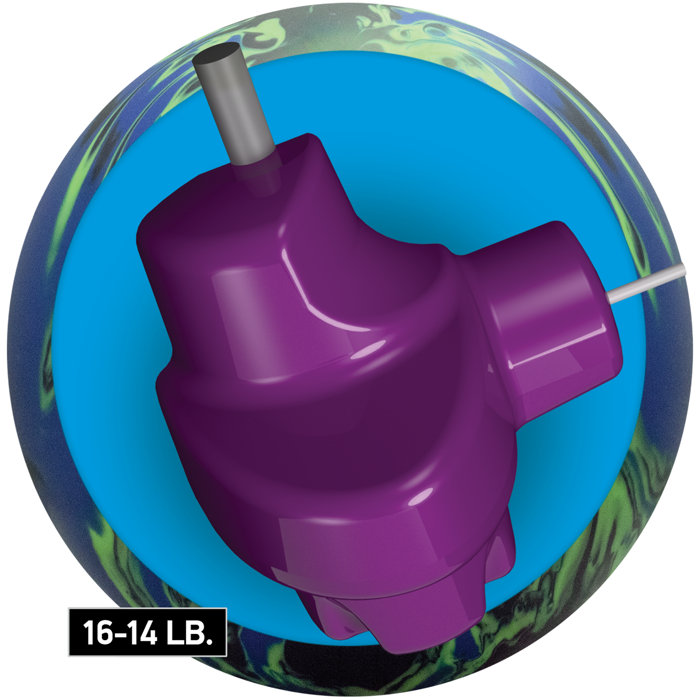 Radical Guru Oracle Bowling Ball - Image 3