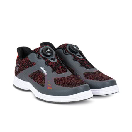 KR Strikeforce Jet FT Right Handed Men's Bowling Shoes Black/Red/Grey - Image 5