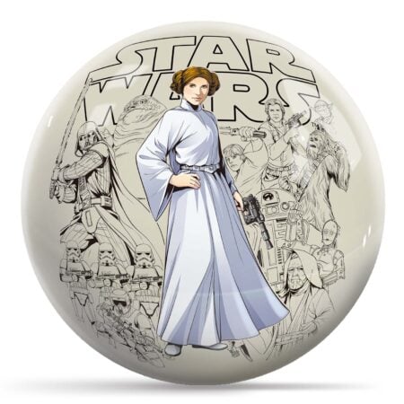 Star Wars Darth Princess Leia Bowling Ball