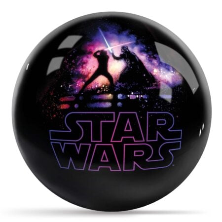 Star Wars Logo Iconic Fight Scene Bowling Ball
