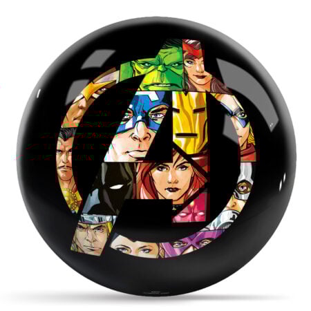 Marvel Avengers Logo Bowling Ball