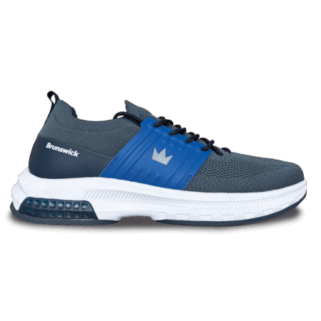Brunswick Alpha Max Men's Bowling Shoes Grey/Navy