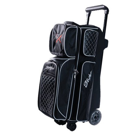 KR Strikeforce Royal Flush 360 Swivel Triple Roller Black