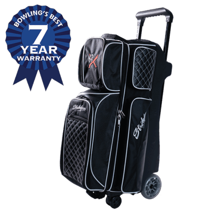 KR Strikeforce Royal Flush 360 Swivel Triple Roller Black - Image 4