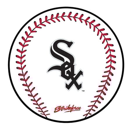 KR Strikeforce MLB Chicago White Sox Round Leather Shammy