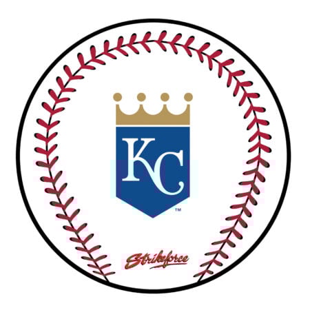 KR Strikeforce MLB Kansas City Royals Round Leather Shammy