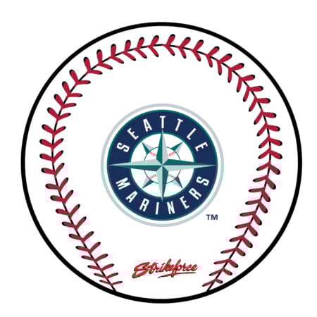 KR Strikeforce MLB Seattle Mariners Round Leather Shammy