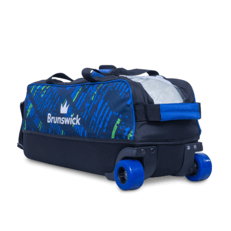 Brunswick Punisher Triple Tote Blue/Green - Image 9