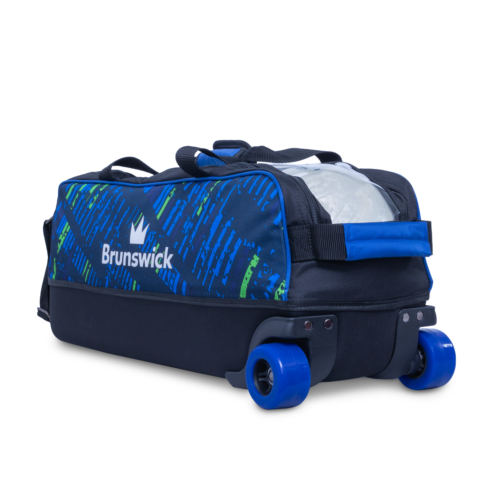 Brunswick Punisher Triple Tote Blue/Green - Image 9