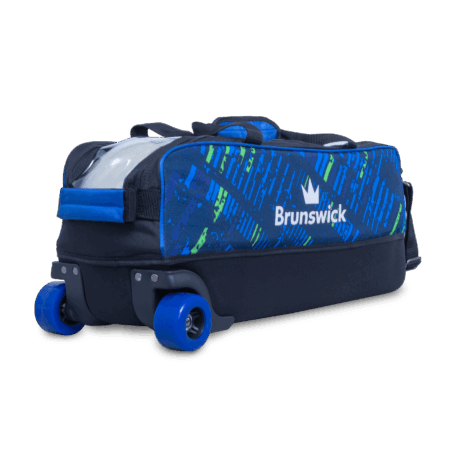Brunswick Punisher Triple Tote Blue/Green - Image 7