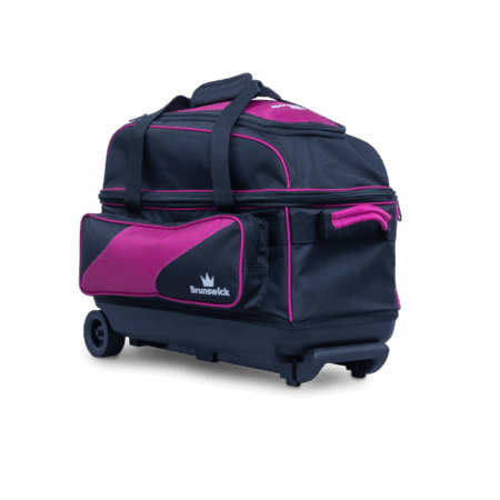 Brunswick Zone Double Roller Raspberry - Image 2