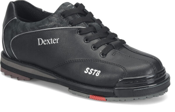 新品未使用 WA CLARK BOWLING PIN MODEL オールブラック Dexter SST 8 Pro Women's Bowling Shoes Black/Silver -