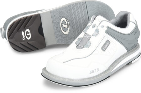 Dexter SST 6 Hybrid BOA Men's Right Handed Bowling Shoes White/Grey - Image 9