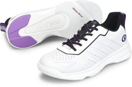Dexter Trixie Women's Bowling Shoes White/Black/Purple - Image 9