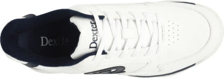 Dexter Ricky V Men's Wide Width Bowling Shoes White/Blue - Image 5