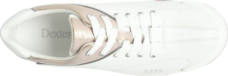 Dexter SST 8 Pro Women's Wide Width Bowling Shoes White/Champaign - Image 6