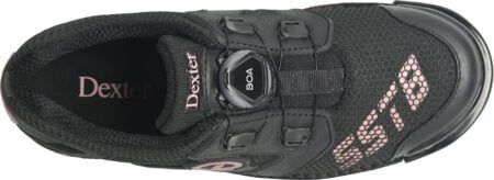 Dexter SST 8 Power Frame BOA Women's Bowling Shoes Black/Dusty Rose - Image 7