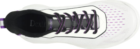 Dexter Trixie Women's Bowling Shoes White/Black/Purple - Image 7