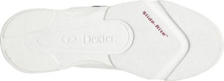 Dexter Ricky V Men's Wide Width Bowling Shoes White/Blue - Image 7